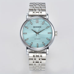 KUERST Steel Belt Auto Mechanical Watch Night Glow Classic