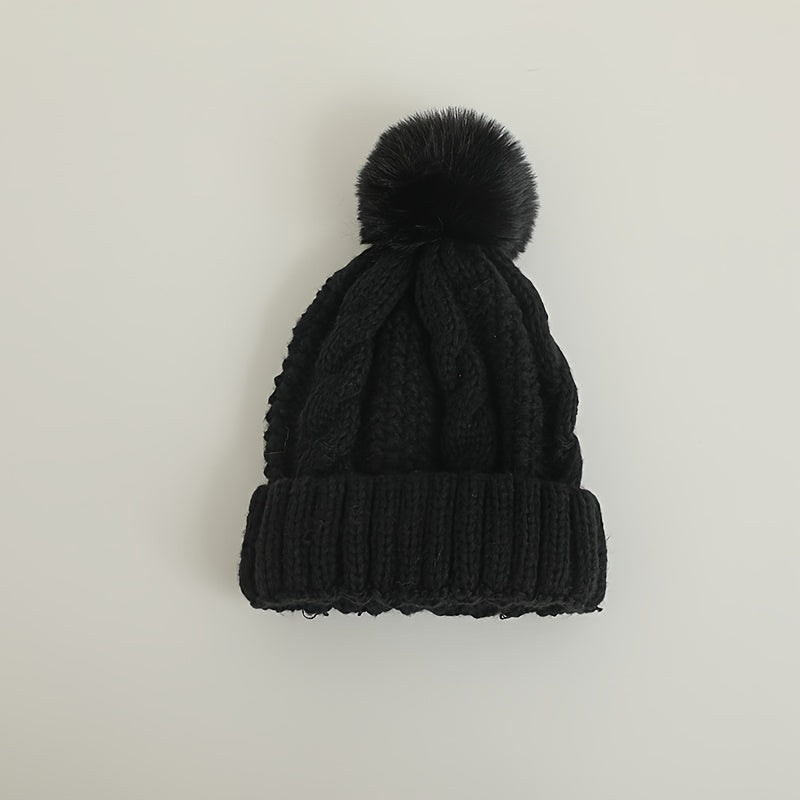 Plain Woolen Hat for Baby Boys and Girls