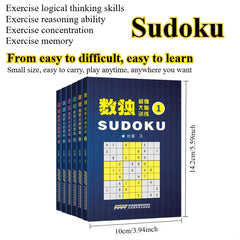 Sudoku Complete Set of 6 Books for All Levels