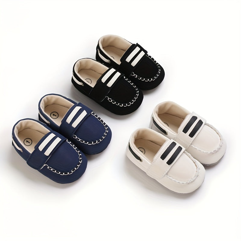 Baby Boys Slip On Low Top Sneakers Lightweight Anti Slip Sneakers