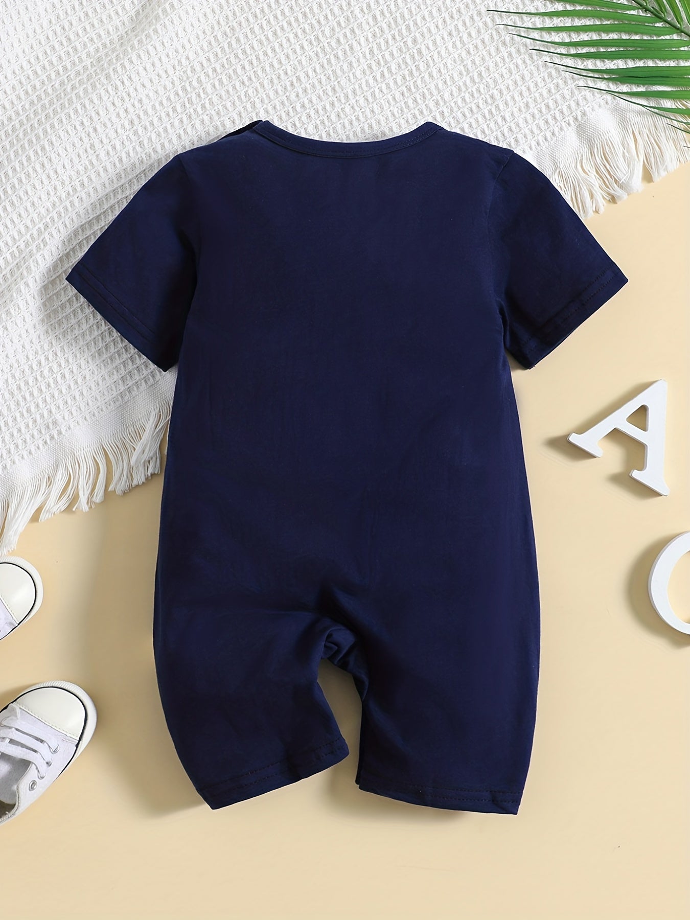 Newborn Baby Jumpsuit I LOVE MAMA Cotton Romper