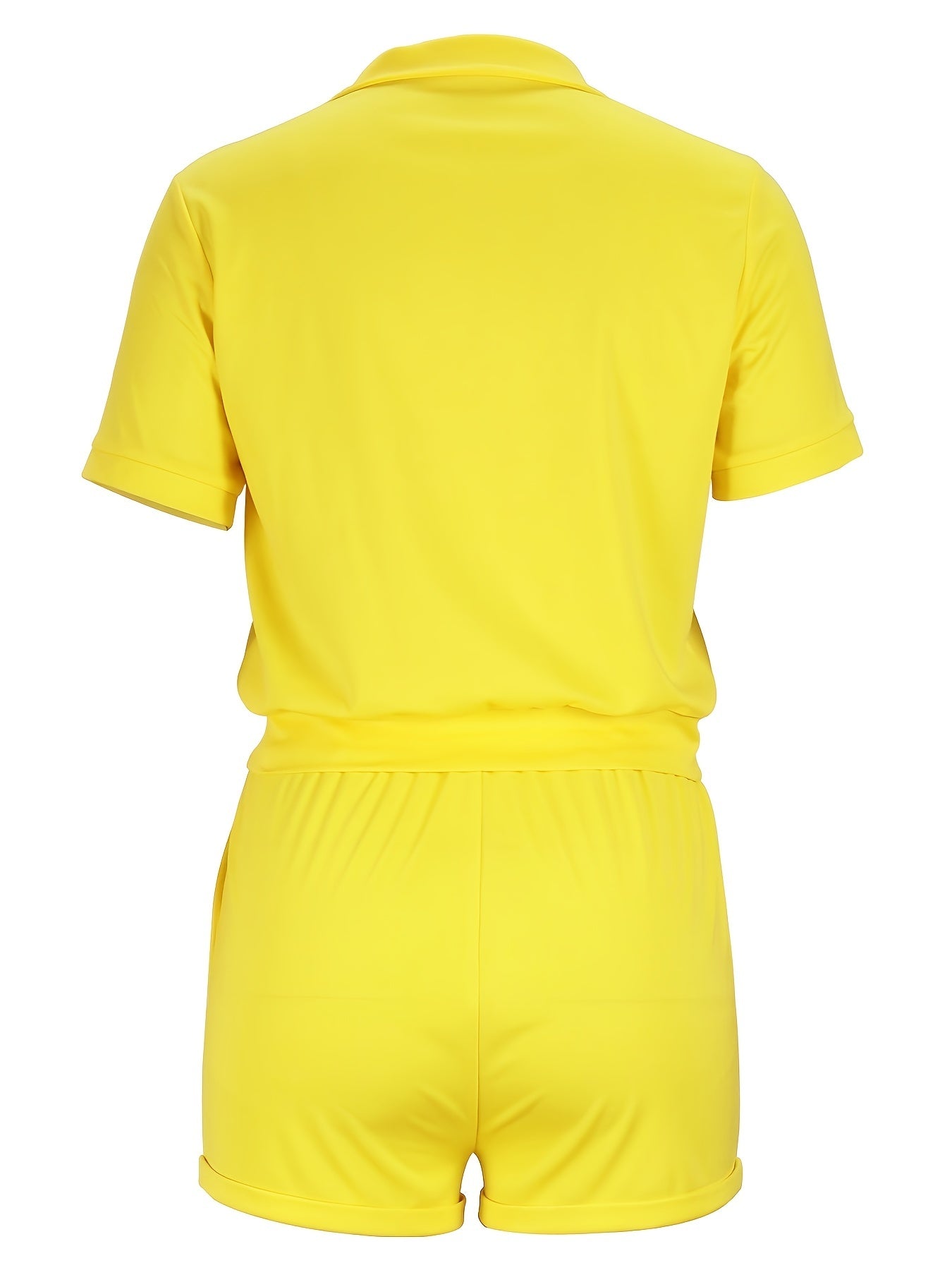 2pcs Casual Sports Suits Short Sleeve Shirts & Shorts Women's Activewear
