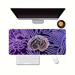 Gene Technology Brain Cell Pattern Mouse Pad Desktop Accessories