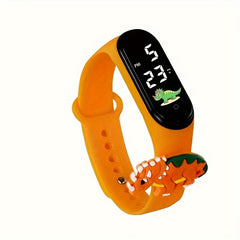 Colorful Dinosaur Sports Watch Waterproof LED Digital Christmas Gift