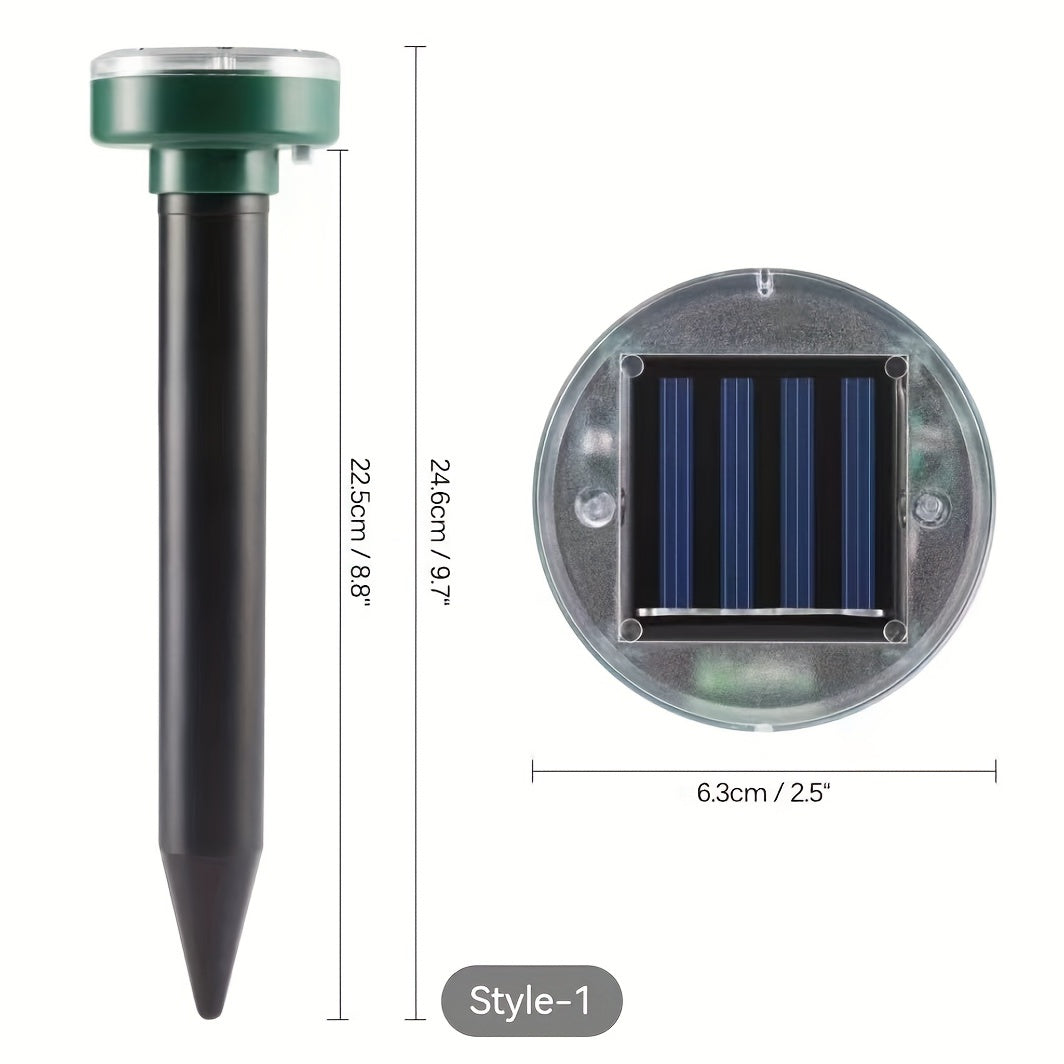 Solar Ultrasonic Mousetrap Snake Repellent Pest Control
