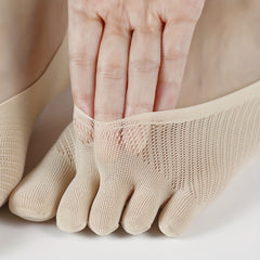 Breathable Five Toe Socks for Women - Non-slip Athletic Running Stockings