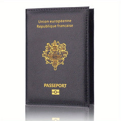 Classic Pattern Passport Cover Lightweight Bifold Passport Holder