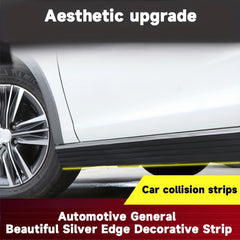 Car Side Skirt Edge Anti-collision Strip Door Sill Sticker