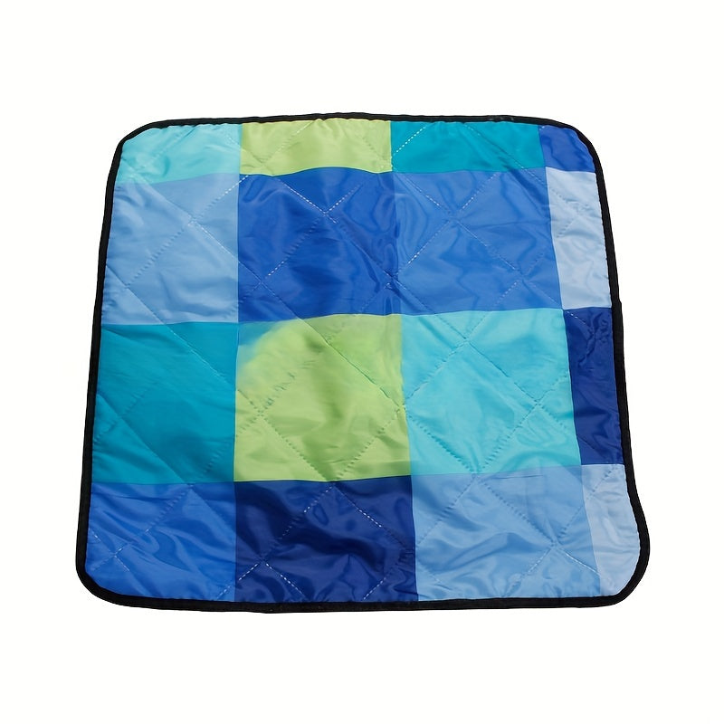 Chiffon Fleece Camping Seat Cushion with Aluminum Film - Heat Insulation