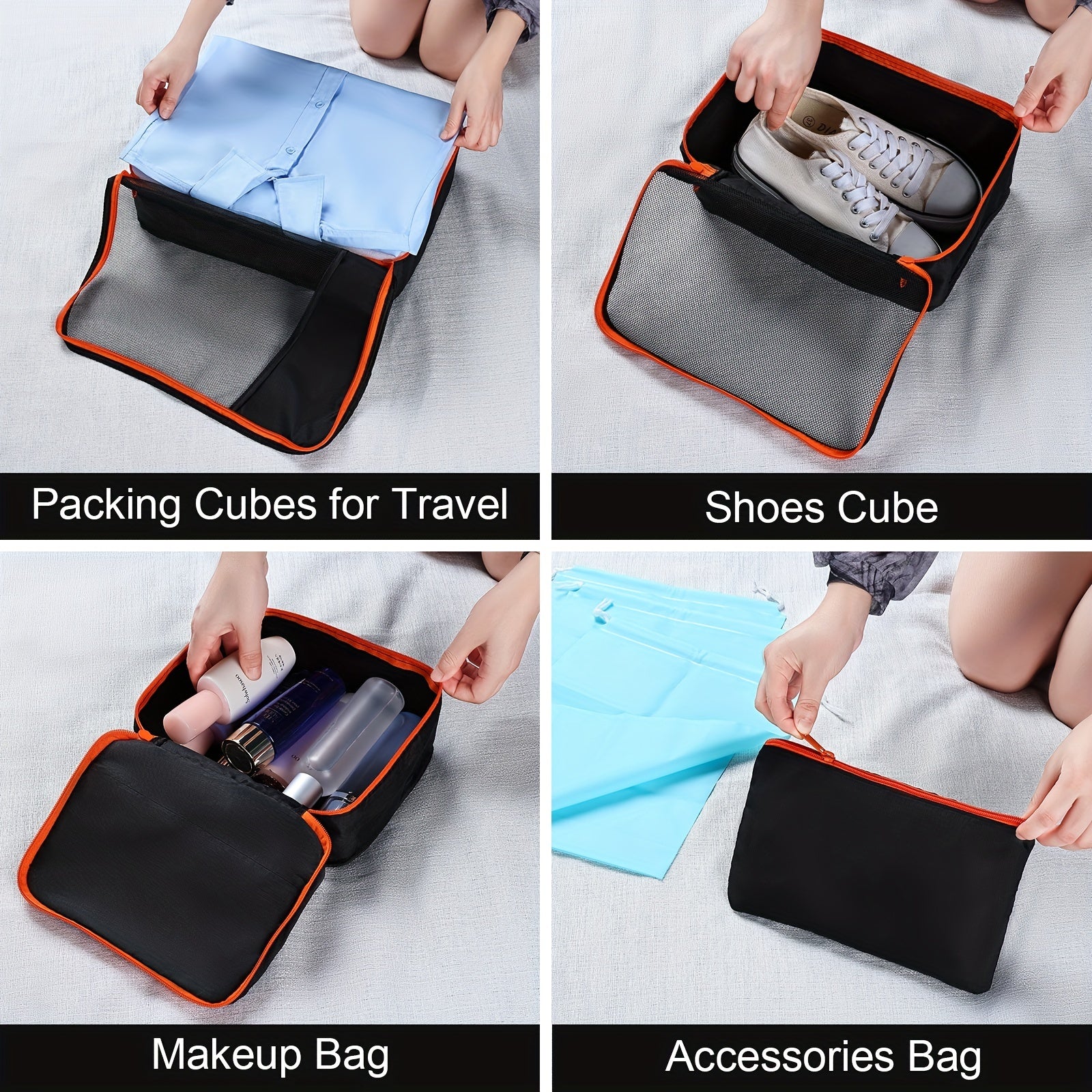 Portable Travel Storage Bag Organizer Dustproof Bag