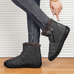 Women's Waterproof Snow Boots Plush Lined Snow Shoes