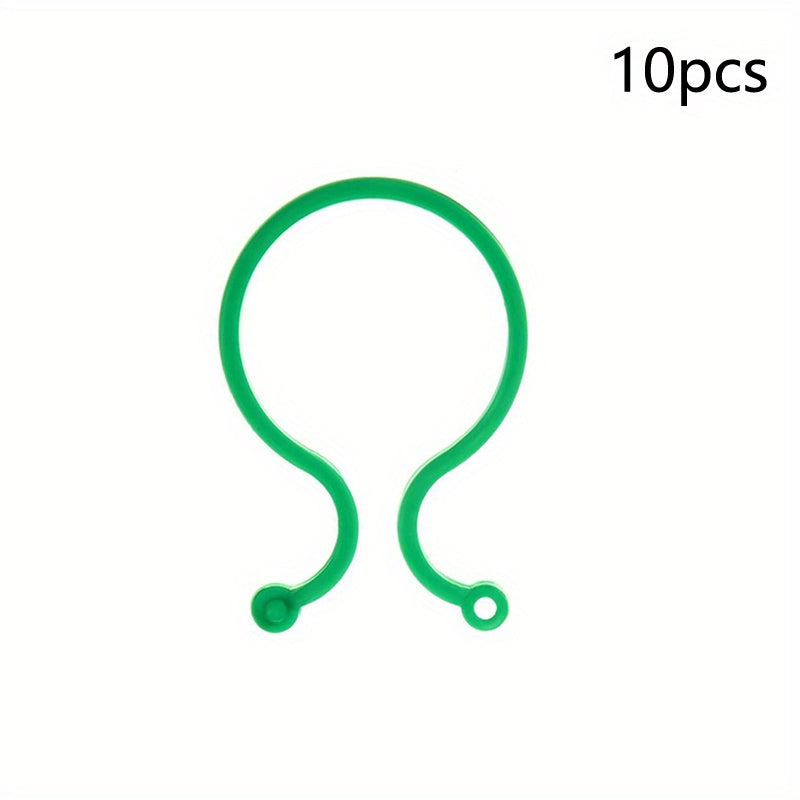 10pcs Plant Support Clip For Garden Gardening Green