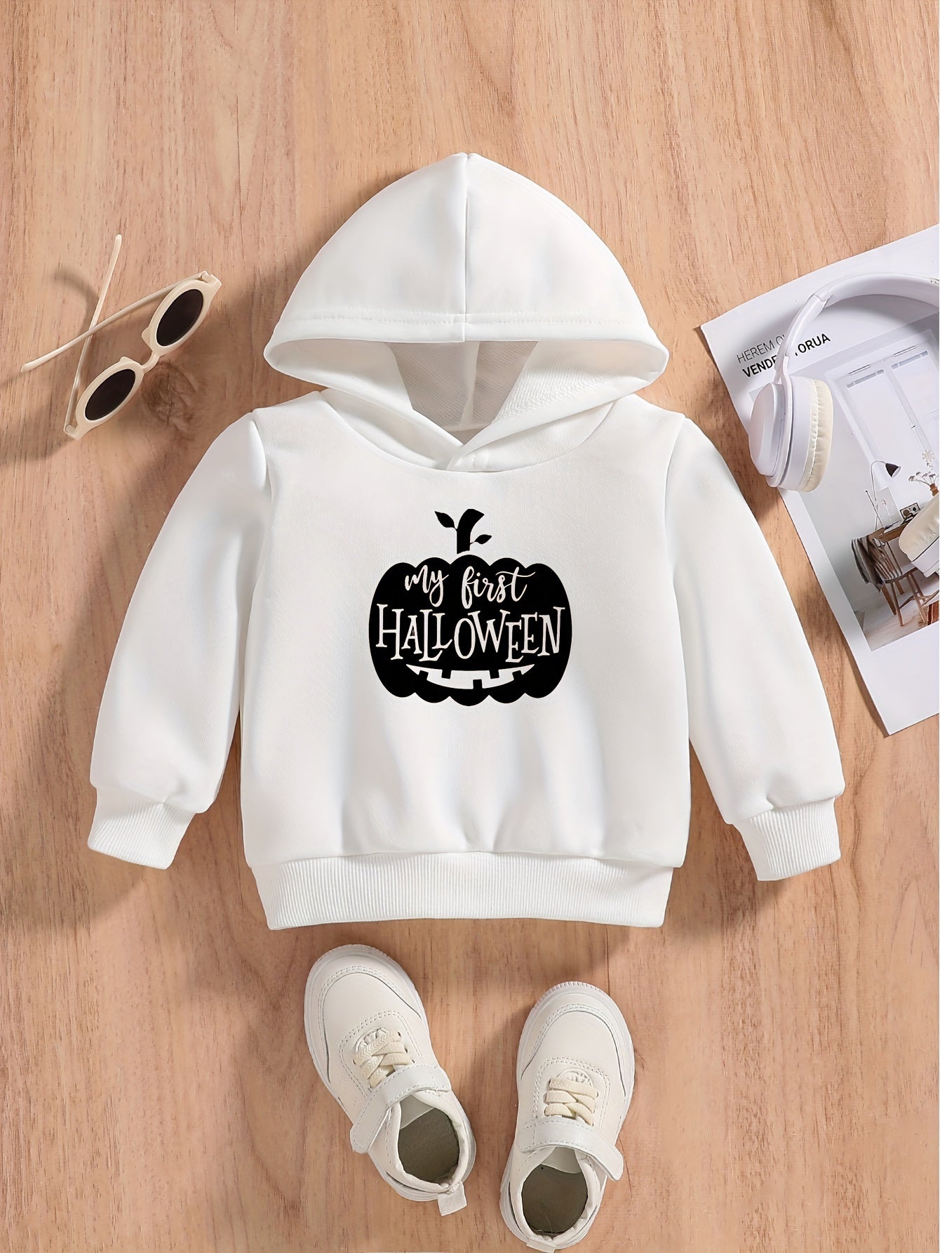 Baby's 1st Halloween Outfit Set with Long Sleeve Sweatshirt