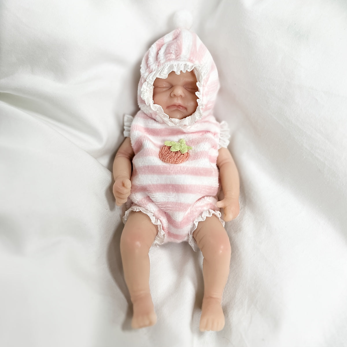 Twin Silicone Reborn Doll with Surprise Accessories