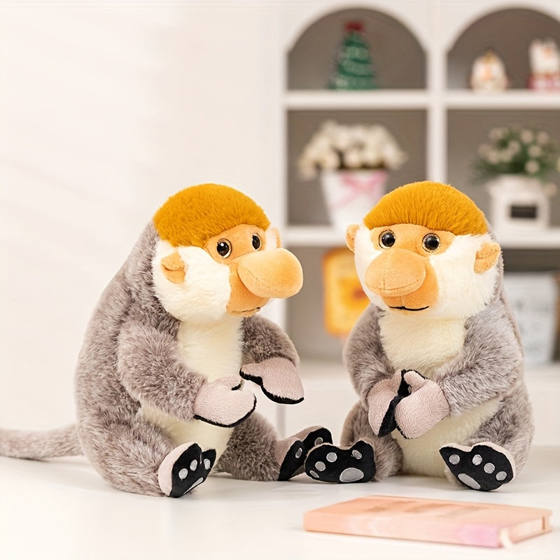 Adorable Proboscis Monkey Plush Doll 66in Soft Stuffed Animal
