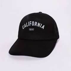 CALIFORNIA 1991 Printed Trucker Hat Mesh Baseball Cap Unisex