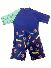 Boys Dinosaur T shirt & Shorts Set Swimsuit for Summer Holiday Party