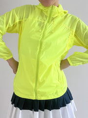 Women's Activewear Solid Sunscreen & Rainproof Jacket for Yoga