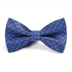 Men's Jacquard Bow Tie Casual Silk Bow Tie