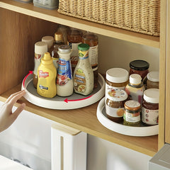 360 Rotatable Spice Rack Lazy Susan for Kitchen Makeup Jewelry