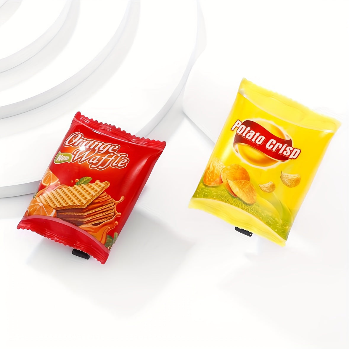 2pcs Chip Hairpin Snacks Hair Clips Girls Hair Accessories