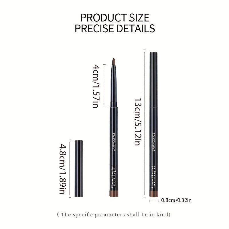 Waterproof Rotating Eyebrow Pencil Long Lasting Makeup