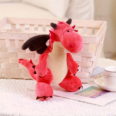 Color Fantasy Plush Wyvern Toy Magical Flying Dragon Stuffed Animal