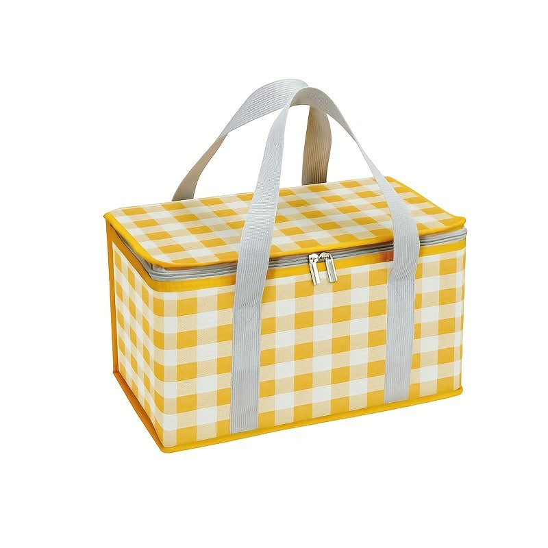 Large Reusable Insulated Bag for Outdoor Picnics