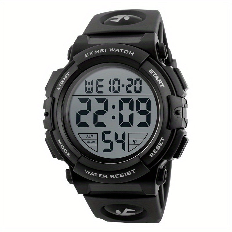 Sports Electronic Watch Timing Alarm Clock Waterproof