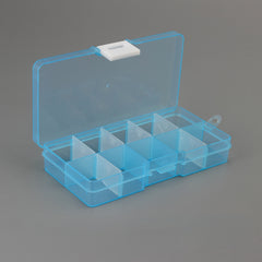 Adjustable Travel Jewelry Organizer Box 10 Grids Storage Container