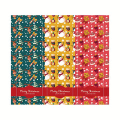 90pcs Merry Christmas Stickers Labels Holiday Boxes Bag Sealing Xmas Party Decor