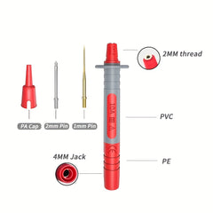 P8003 Multimeter Test Probe with Replaceable Needles