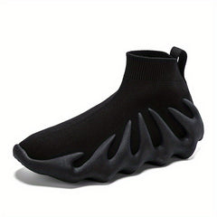 Men's Breathable Mesh Slip On Sock Shoes Lightweight Anti Skid Sneakers