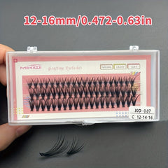 60 Cluster Lashes 30D 40D C Curl Individual DIY Eyelash Extension Mix 12 14 16mm
