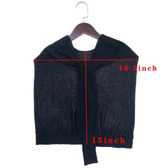 Classic Knit Faux Collar for Women