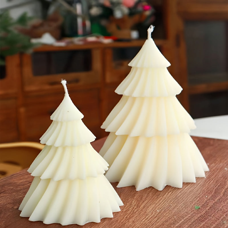 Green Christmas Tree Aromatherapy Candle - Soy Candles