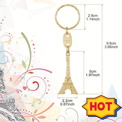 Eiffel Tower Keychain Retro Pendant Birthday Gift