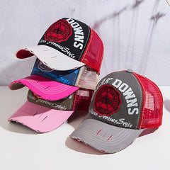 Summer Sunscreen Baseball Cap Men's Breathable Beach Peaked Cap