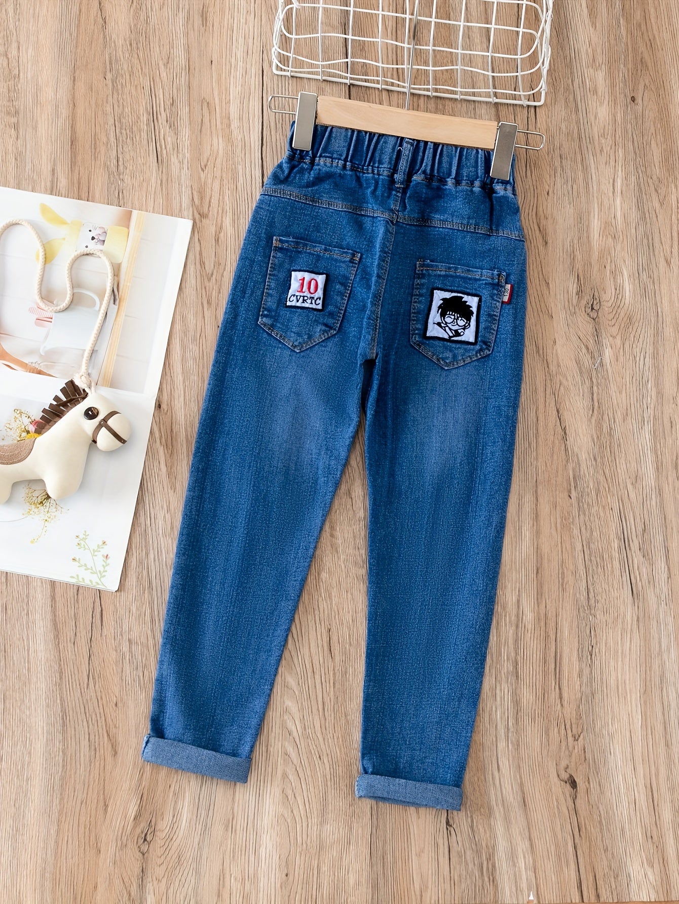 Boys Denim Long Pants With Pocket Kids Clothes Spring Autumn