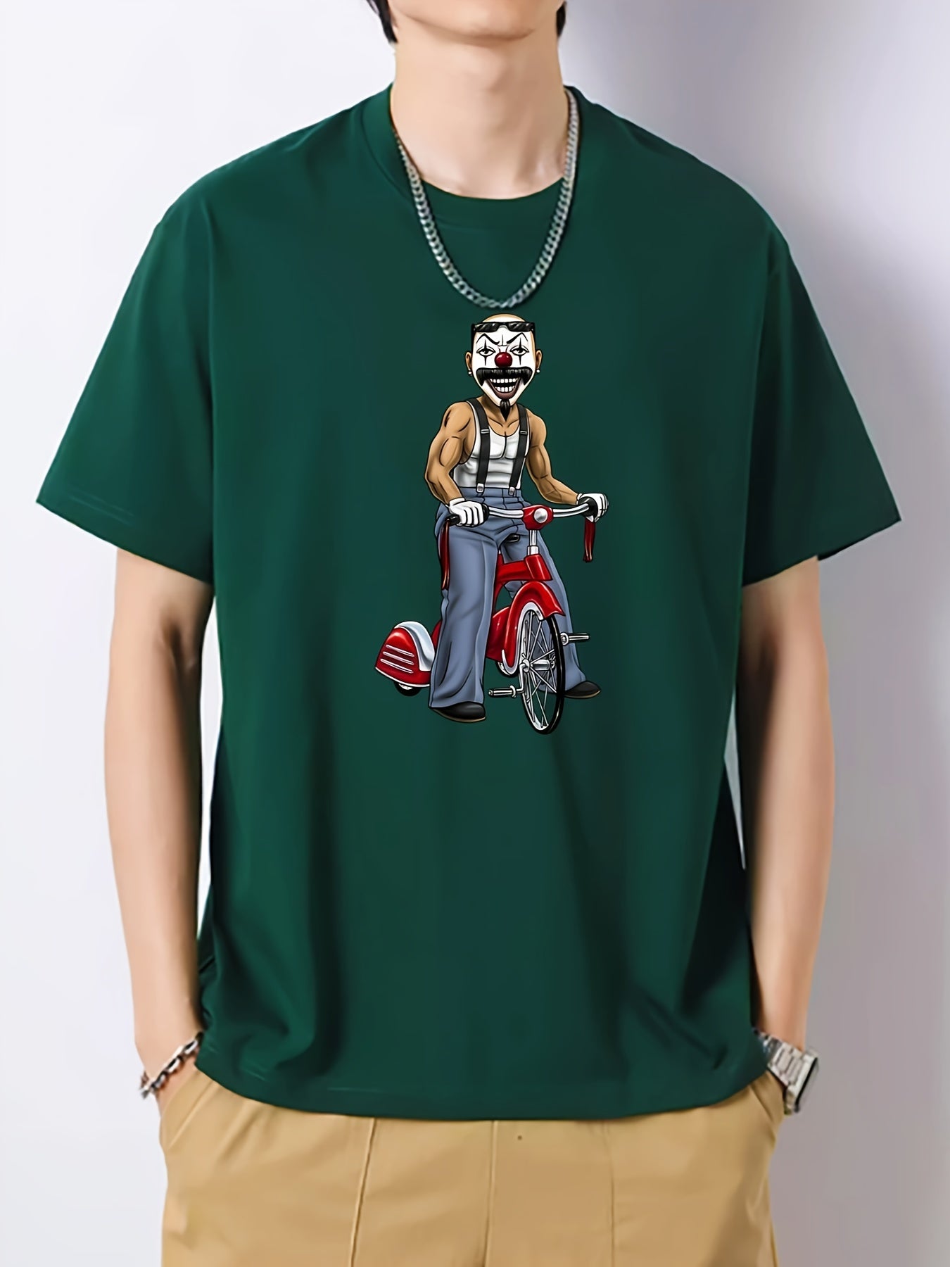 Vintage Slim Fit Short Sleeve T-Shirt for Men