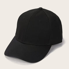 Men's Minimalist Solid Baseball Cap