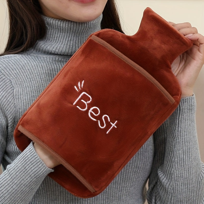 Cartoon Hot Water Bag Hand Warmer For Winter Travel Camping Christmas Gift