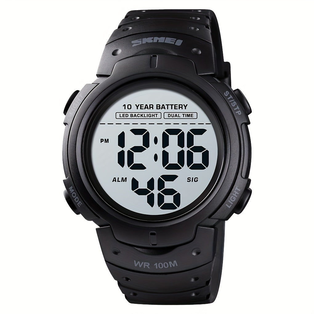 LED Sports Watch Waterproof Silicone Band