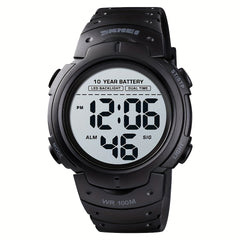 LED Sports Watch Waterproof Silicone Band