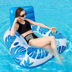 Inflatable Lounger Chair for Pool Party Vacation