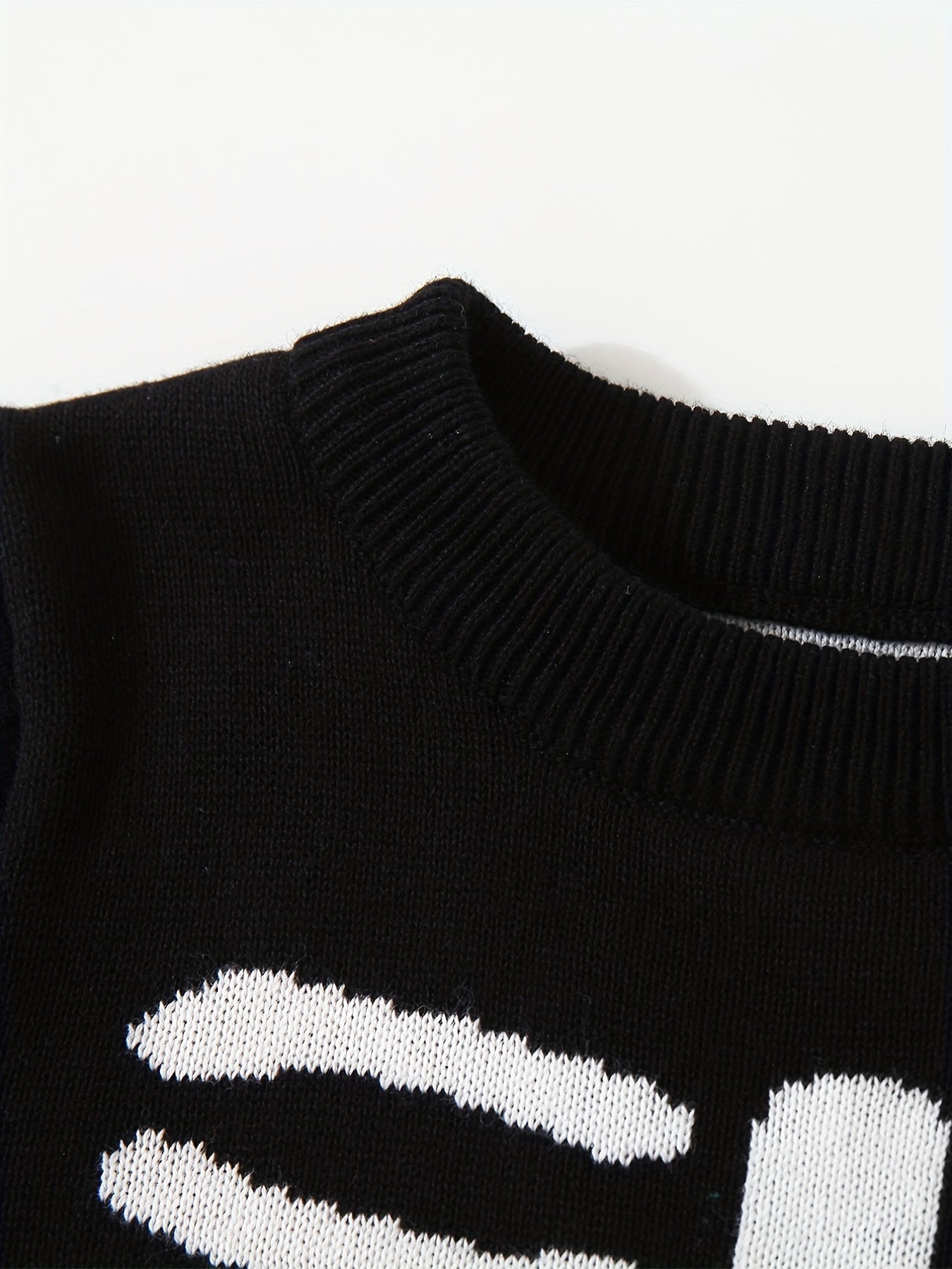 Skull Graphic Baby Jumpsuit Halloween Sweater Cosplay