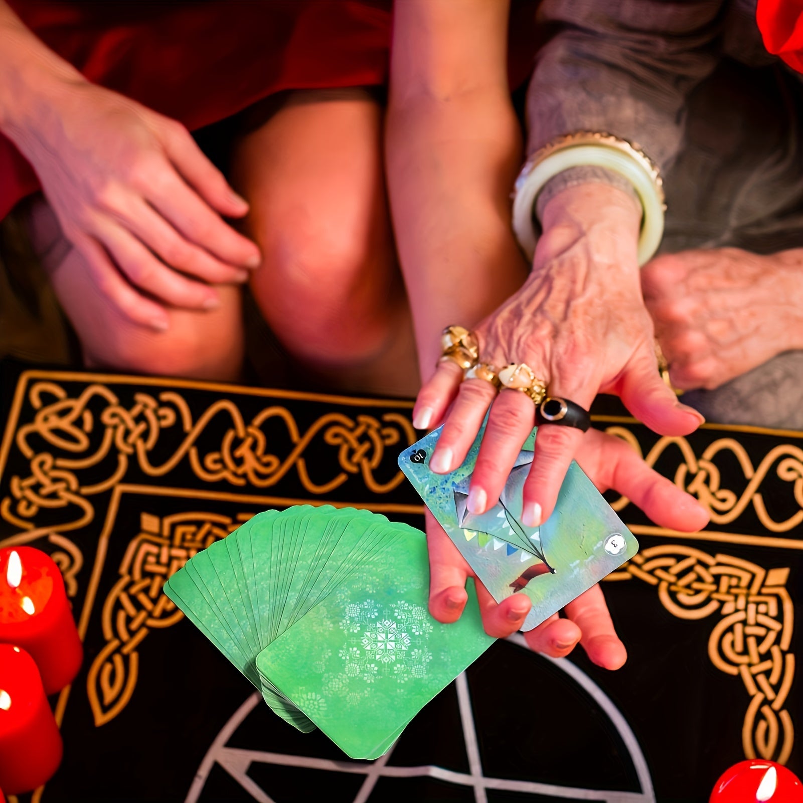 Tanis Lenormand Tarot Cards with QRCode Guidebook