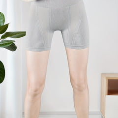 High Waist Yoga Running Sports Shorts Butt Lifting Tummy Control