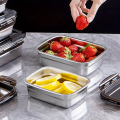 XL Storage Container w/ Handle & Sealed Lid for Freshkeeping - Bento Box