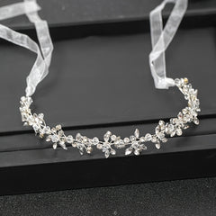 Crystal Rhinestone Bride Headband for Wedding